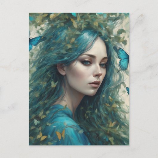 Vlinders en Blues Series 5 Briefkaart (Voorkant)