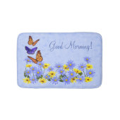  vlinders en Daisies Spring Garden Badmat (Voorkant)