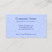 vlinders en Daisies Spring Garden Visitekaartje (Achterkant)