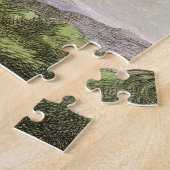  vlinders en lichte oude illustratie legpuzzel (Zijkant)