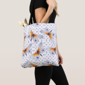 Vlinders en polka dot tote bag (Dichtbij)