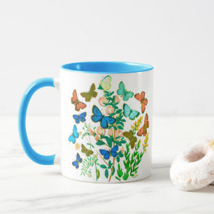 Vlinders en wilde bloemen  Botanisch Mok