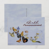 Vlinders & Feeën ~ Ansichtkaart / Uitnodigingen (Voorkant / Achterkant)