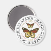 Vlinders Galapagos Eilanden Magneet (Voorkant / Achterkant)