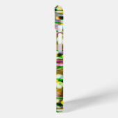 Vlinders Gele Lente Bloemen Blauwe Hemel Case-Mate iPhone Case (Achterkant / Links)