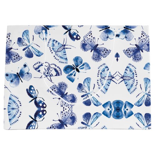 Vlinders Grote Gift Bag Groot Cadeauzakje (Voorkant)