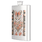 Vlinders, harten en bloemen flacon (Links)