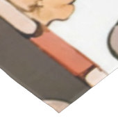 Vlinders, harten en bloemen tafelkleed (Gekanteld)