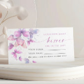 Vlinders Hoeveel Kussen Douche Game Card Plaatskaartje