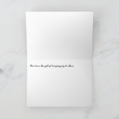 Vlinders in de Hemel Bedankkaart (Binnen)