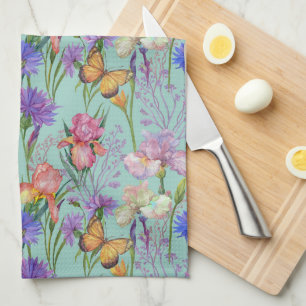 Vlinders In De Tuin Theedoek