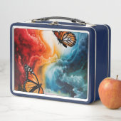 Vlinders in een kleurrijk storm. (In situ)