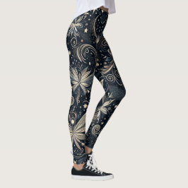 Vlinders in het maanlicht leggings