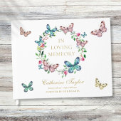 Vlinders in liefdevolle herinnering Memorial begra Gastenboek