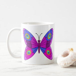 Vlinders Koffiemok