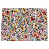 Vlinders, libellen, lieveheersbeestjes en bijen groot cadeauzakje (Achterkant)