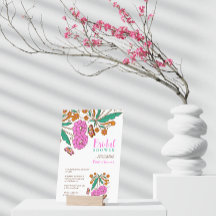 Vlinders Liefhebbers Roze Bloemrijke Script Bruids