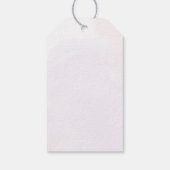 Vlinders Lila Roze Baby shower Gift Label Cadeaulabel (Achterkant)