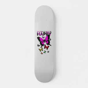 Vlinders maken me gelukkig skateboard