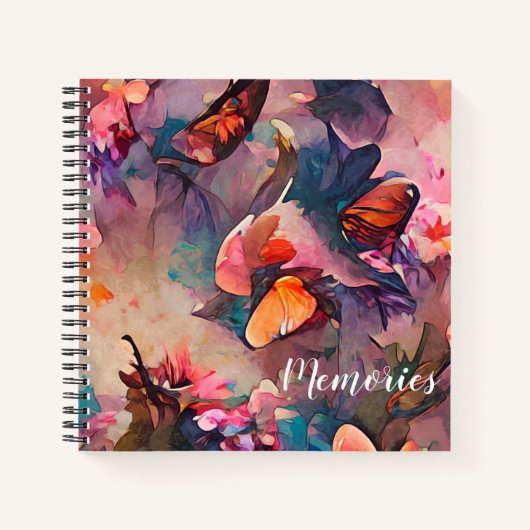 Vlinders Notitieboek (Voorkant)