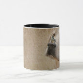 Vlinders op Labrador Retriever Mok (Midden)