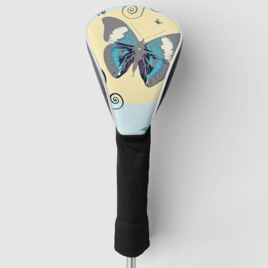 Vlinders Overdag Golfheadcover (Voorkant)