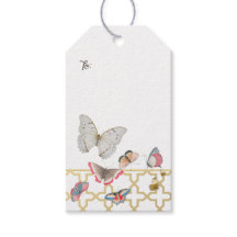vlinders paascadeau Labels
