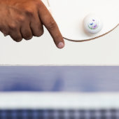 Vlinders Ping Pong Ball (Peddel)