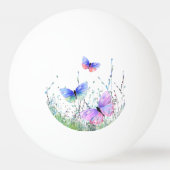 Vlinders Ping Pong Ball (Achterkant)