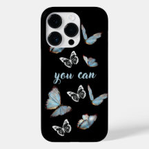 Vlinders positieve wijziging offerte iPhone Case