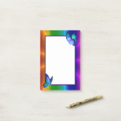 Vlinders Post-it® Notes (Op bureau)