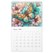 Vlinders schilderij kalender (Jan 2027)