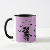Vlinders Silhouette Mok (Links)