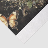  vlinders Steampunk Lion Decoupage Tissuepapier (Detail)