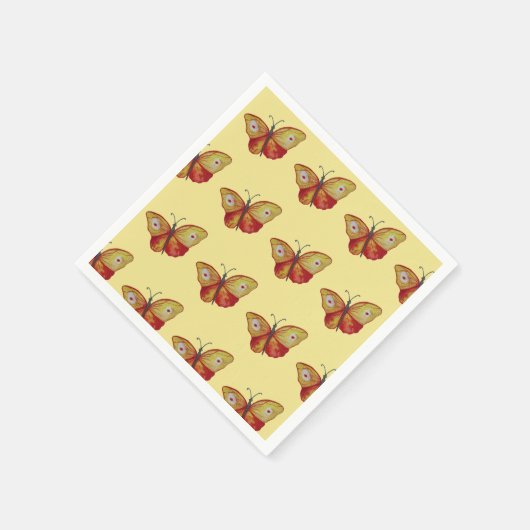 Vlinders Stijlvolle zomerservetten Servetten (Hoek)