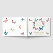 Vlinders Ter Herinnering Memorial Funeral Gastenboek (Volledig)