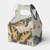 Vlinders transformatie gunst Box Bedankdoosjes (Voorkant Zijde)