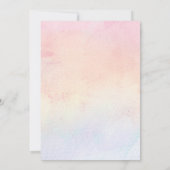 Vlinders Tuin Tweeling Doop & 1e Verjaardag Kaart (Achterkant)