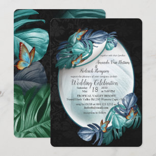 Vlinders van het Paradijs/Tropische Turquoise Spet Kaart