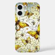 Vlinders Vlekglas Patroon