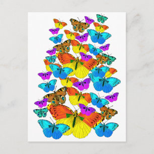 Vlinders! Vlinders! Briefkaart