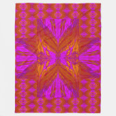 Vlinders voor Anastacia 24 Fleece Deken (Voorkant)