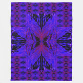 Vlinders voor Anastacia 45 Fleece Deken (Voorkant)