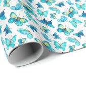 Vlinders Wrapping Paper Roll Cadeaupapier (Rol Hoek)