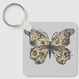 vlindersleutelhanger sleutelhanger