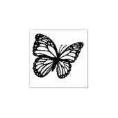 vlinderstijl rubberstempel (Afrduk)