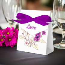 Vlinderstruik in magenta