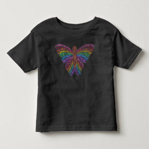 Vlindert-shirt (levendig) voor peuters kinder shirts