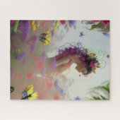 Vlindertuin AI Gegenereerd Legpuzzel (Horizontaal)