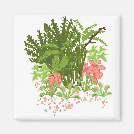 vlindertuin magneet (Voorkant)